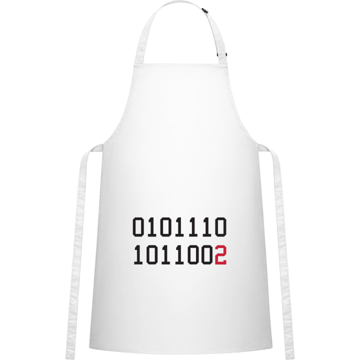 Binary Code Think Different Delantal de cocina contain pic