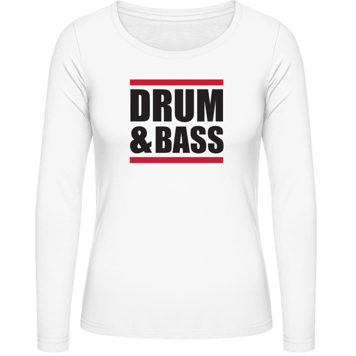 Drum & Bass Langermet skjorte for kvinner contain pic