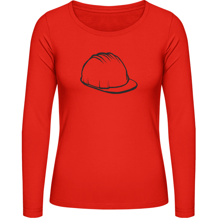 Craftsman Helmet Camisa de manga larga para mujer contain pic