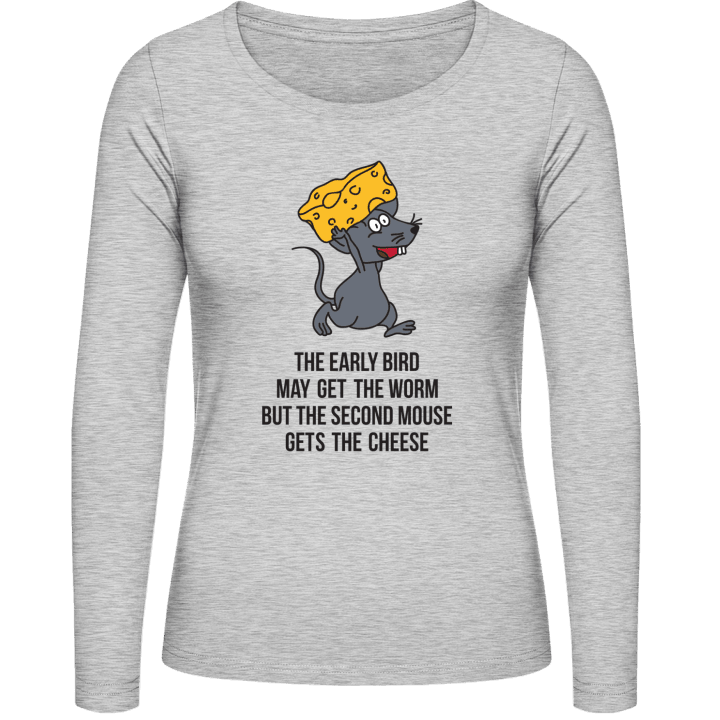 Early Bird Second Mouse Vrouwen Lange Mouw Shirt 0 image