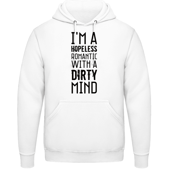 Hopeless Romantic With Dirty Mind Hoodie 0 image