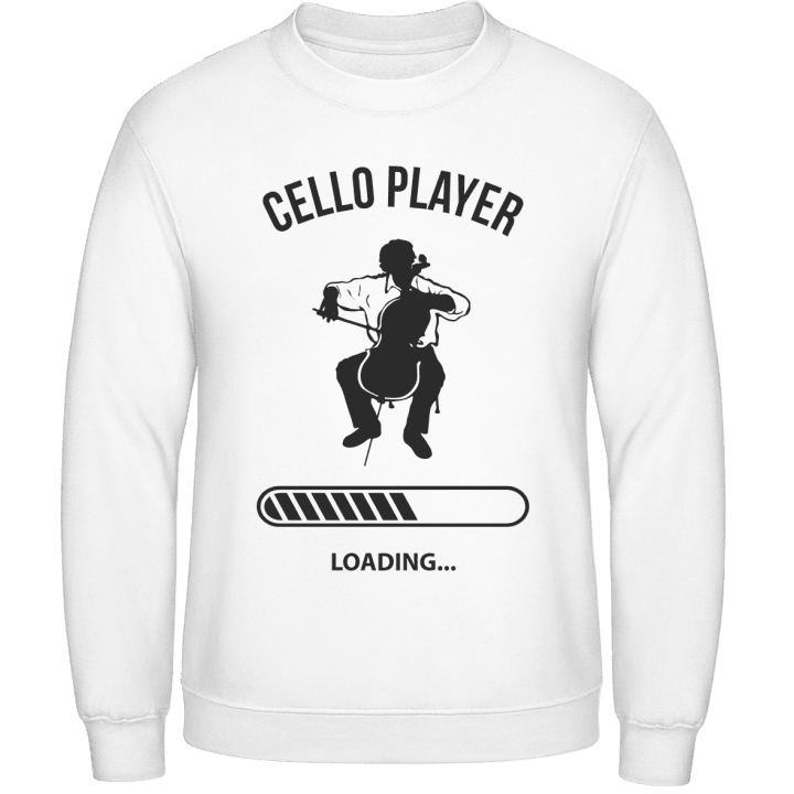 Cello Player Loading Felpa contain pic