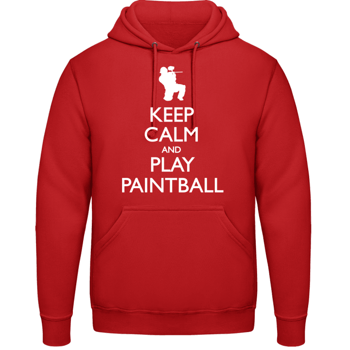 Keep Calm And Play Paintball Sweat à capuche contain pic