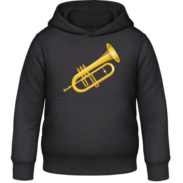 Golden Trumpet Sweat à capuche pour enfants contain pic