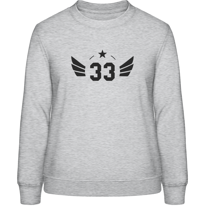 33 Years Number Sweatshirt för kvinnor 0 image