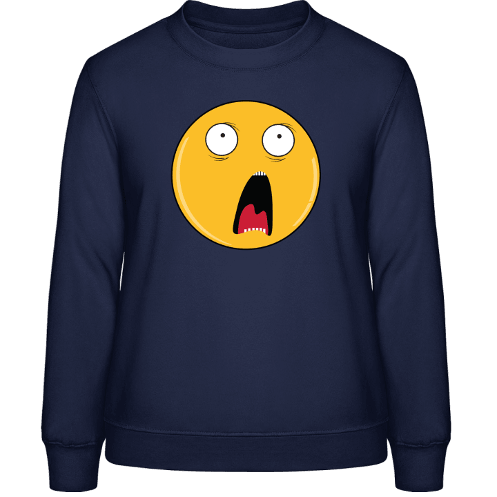 Panic Smiley Sweat-shirt pour femme contain pic
