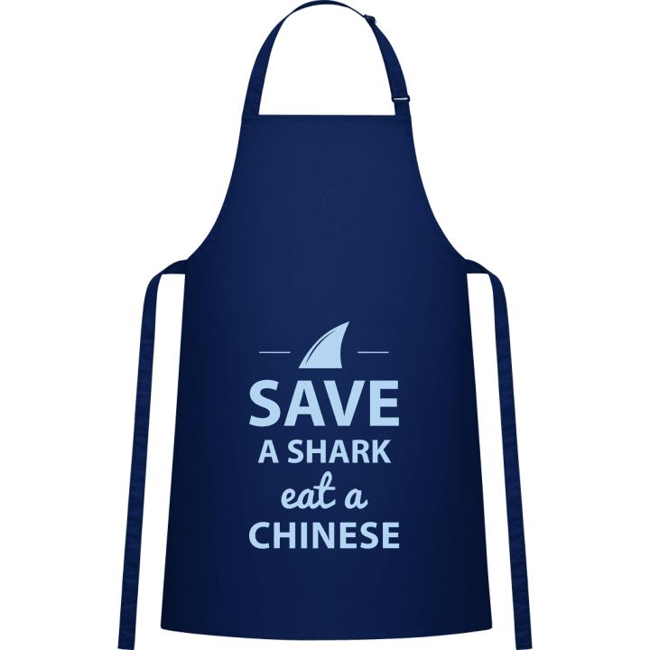 Save A Shark Eat A Chinese Delantal de cocina 0 image