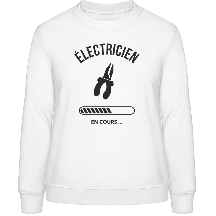 Électricien en cours Frauen Sweatshirt contain pic