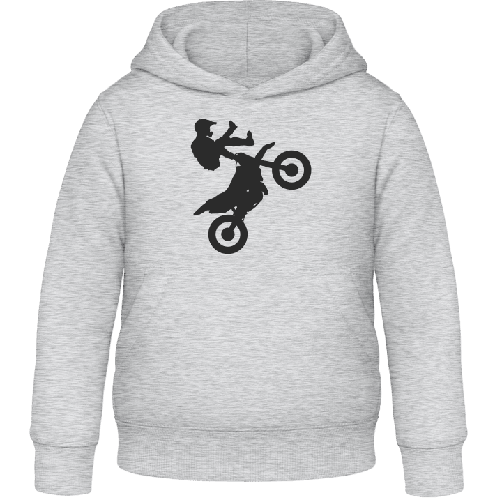Motocross Silhouette Kids Hoodie contain pic