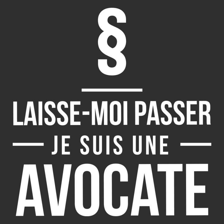 Laisse-Moi Passer Je Suis Une Avocate T-skjorte for kvinner 0 image