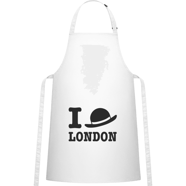 I Love London Bowler Hat Delantal de cocina contain pic