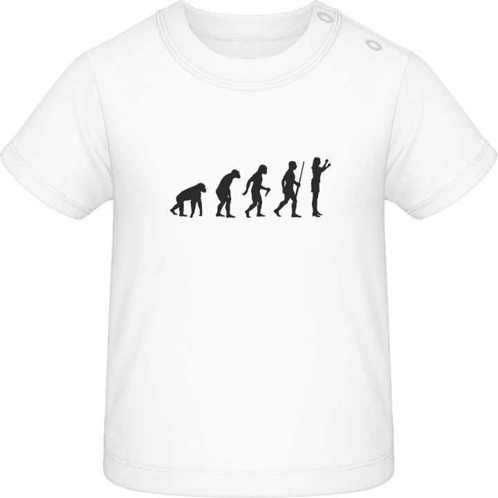 Female Conductor Evolution T-shirt för bebisar contain pic