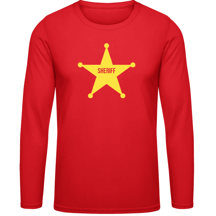 Sheriff Star T-shirt à manches longues contain pic