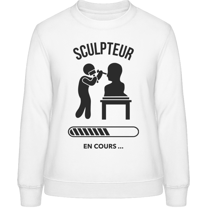 Sculpteur en cours Vrouwen Sweatshirt contain pic