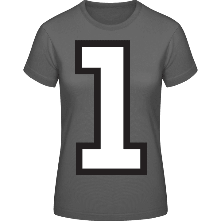 Number 1 T-shirt för kvinnor 0 image