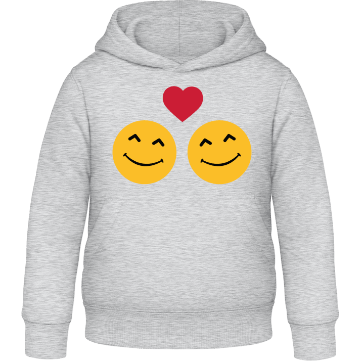 Smileys In Love Kids Hoodie contain pic