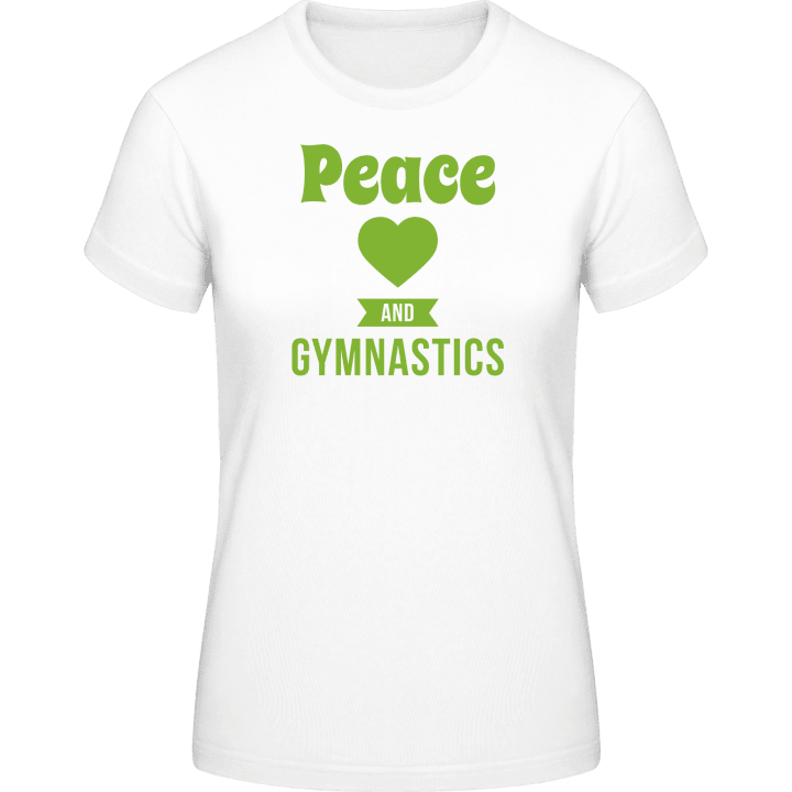 Peace Love Gymnastics Vrouwen T-shirt 0 image