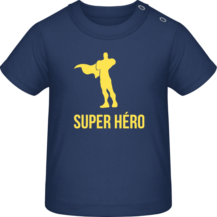 Super Héro Silhouette Baby T-Shirt contain pic