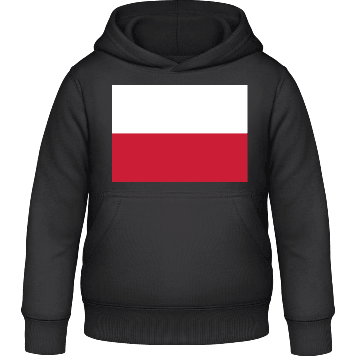 Poland Flag Hettegenser for barn contain pic