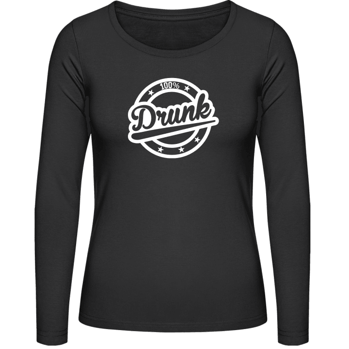 100 Drunk Vrouwen Lange Mouw Shirt contain pic