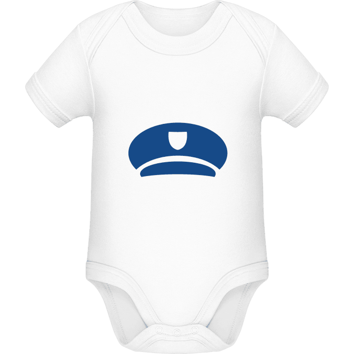 Police Hat Baby romper kostym contain pic