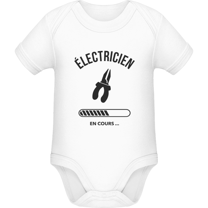 Électricien en cours Baby Romper 0 image