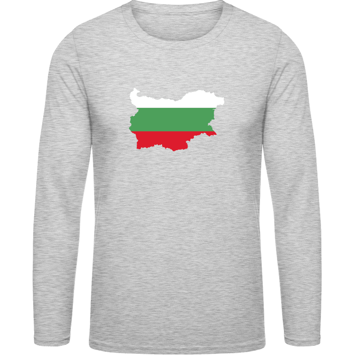 Bulgaria Map Langermet skjorte contain pic