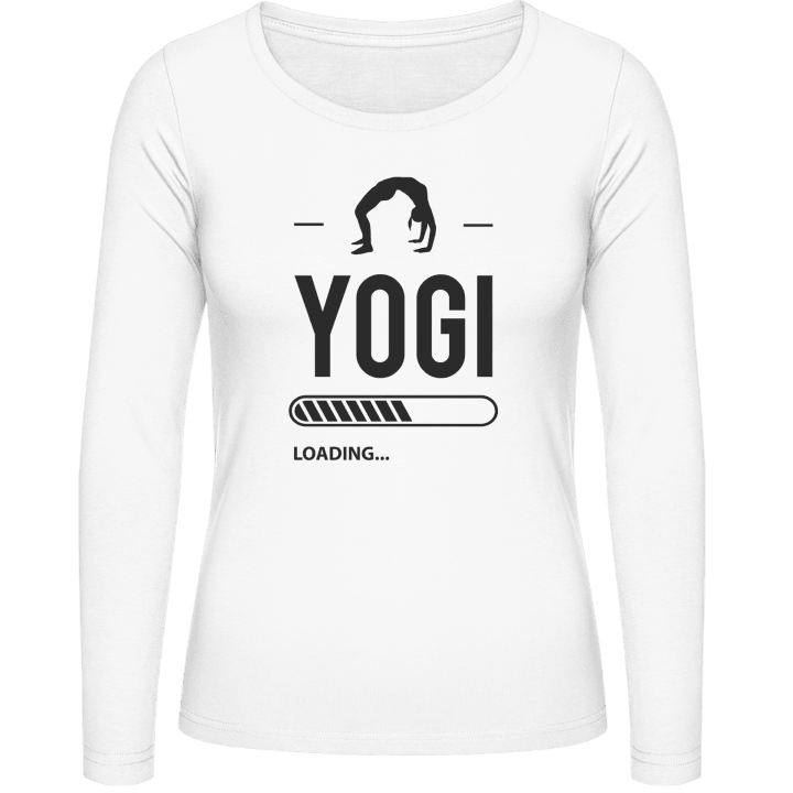 Yogi Loading Frauen Langarmshirt contain pic