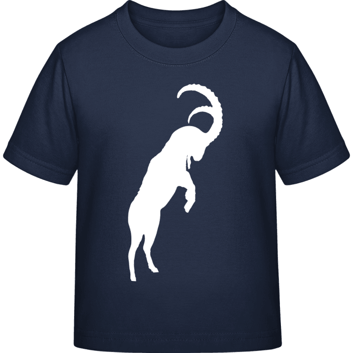 Jumping Goat Silhouette Kinder T-Shirt 0 image