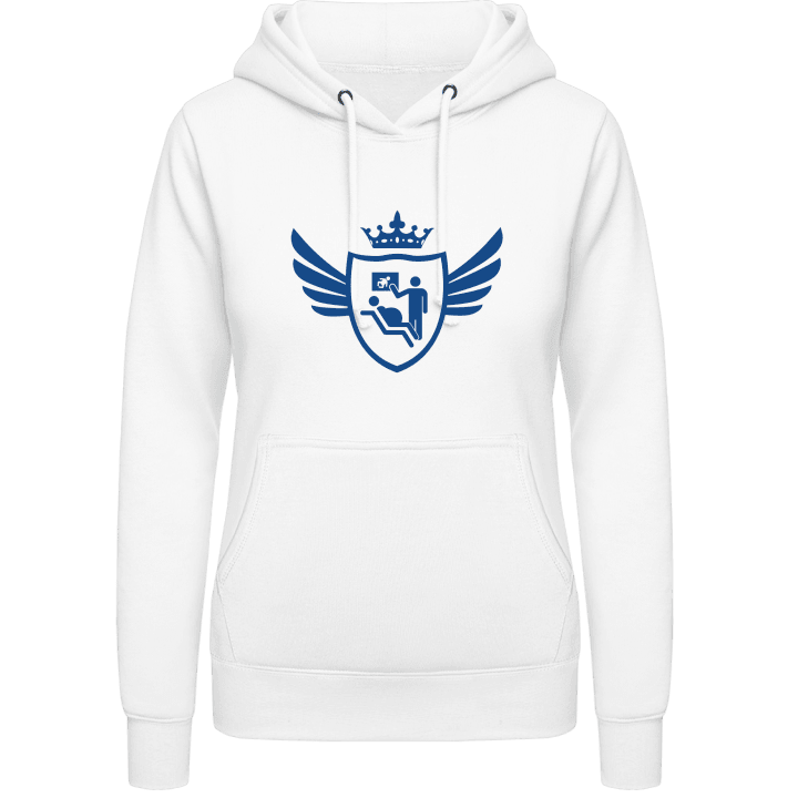 Gynecologist Winged Vrouwen Hoodie contain pic