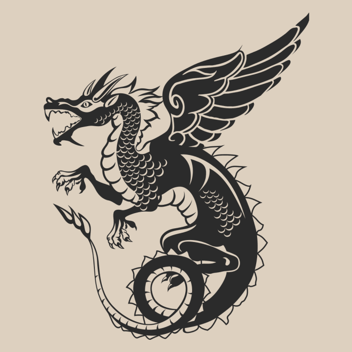Winged Dragon Langermet skjorte for kvinner 0 image