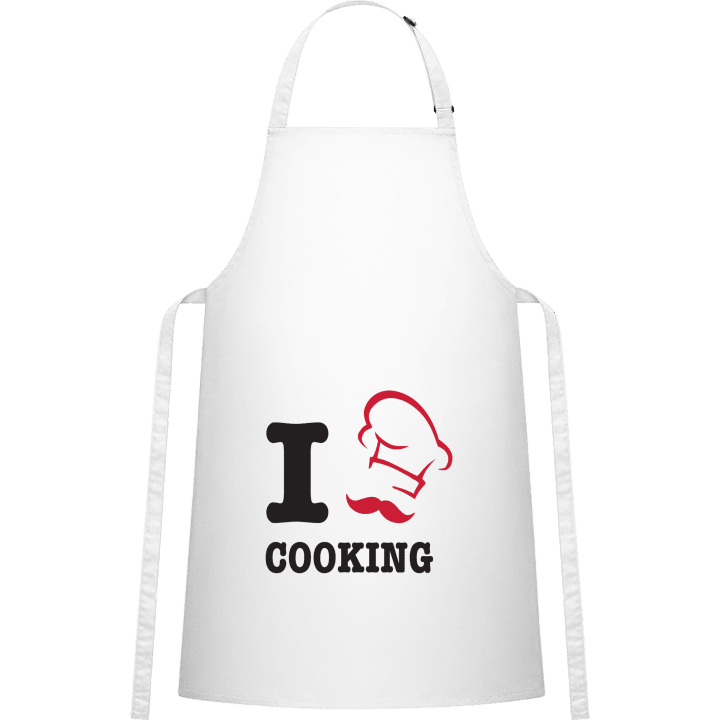 I Heart Coocking Kitchen Apron contain pic