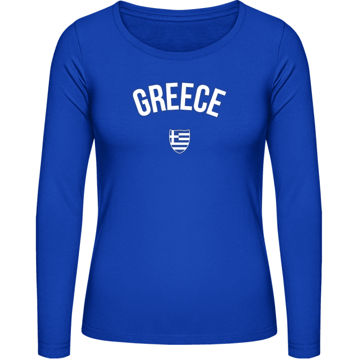GREECE Fan Langermet skjorte for kvinner 0 image