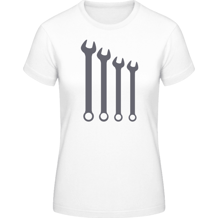 Wrench Set T-skjorte for kvinner contain pic