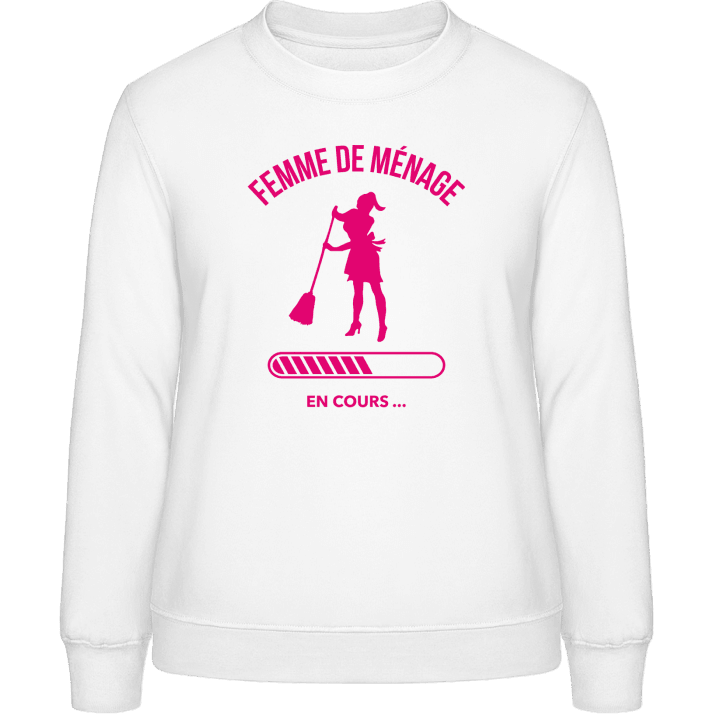 Femme de ménage en cours Sweatshirt för kvinnor 0 image