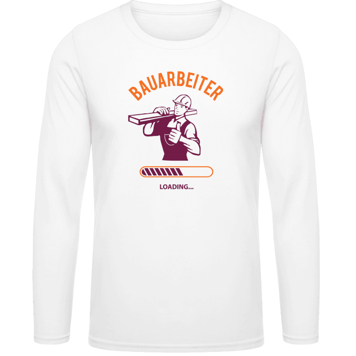 Bauarbeiter loading T-shirt à manches longues contain pic