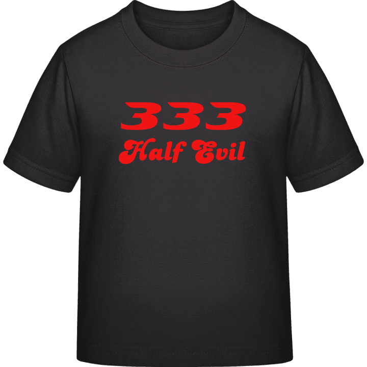 333 Half Evil Kinder T-Shirt contain pic