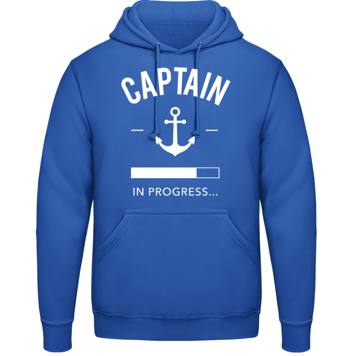 Captain in Progress Hoodie contain pic