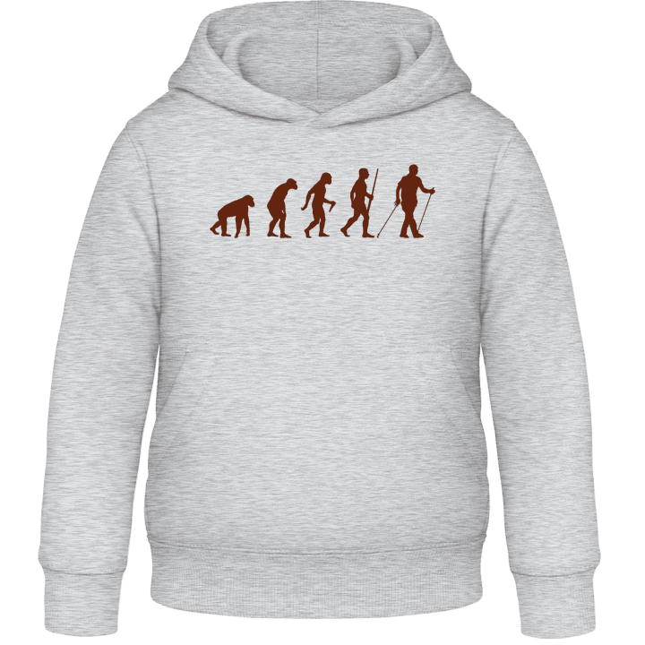 Nordic Walking Evolution Kids Hoodie contain pic