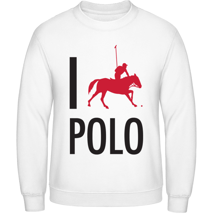 I Love Polo Sweatshirt contain pic