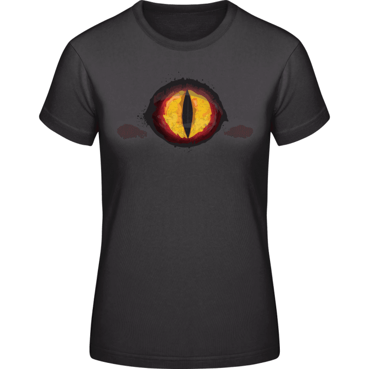 Scary Red Monster Eye Frauen T-Shirt 0 image
