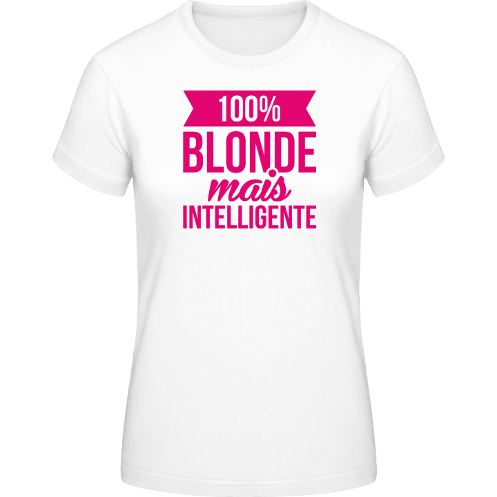 100 Blonde Mais Intelligente T-skjorte for kvinner 0 image