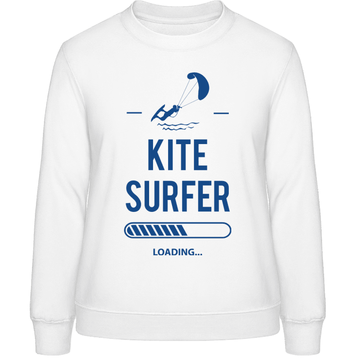Kitesurfer Loading Sweatshirt för kvinnor contain pic