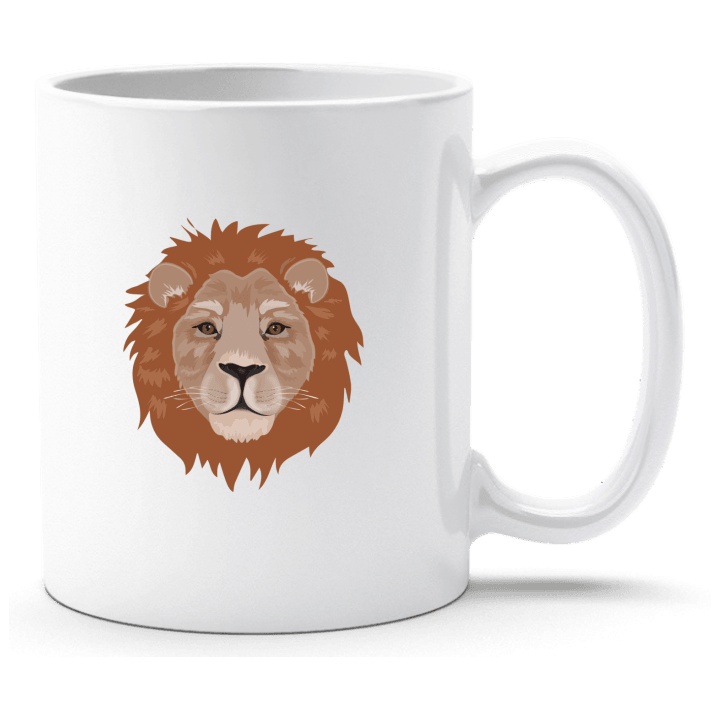Realistic Lion Head Beker 0 image