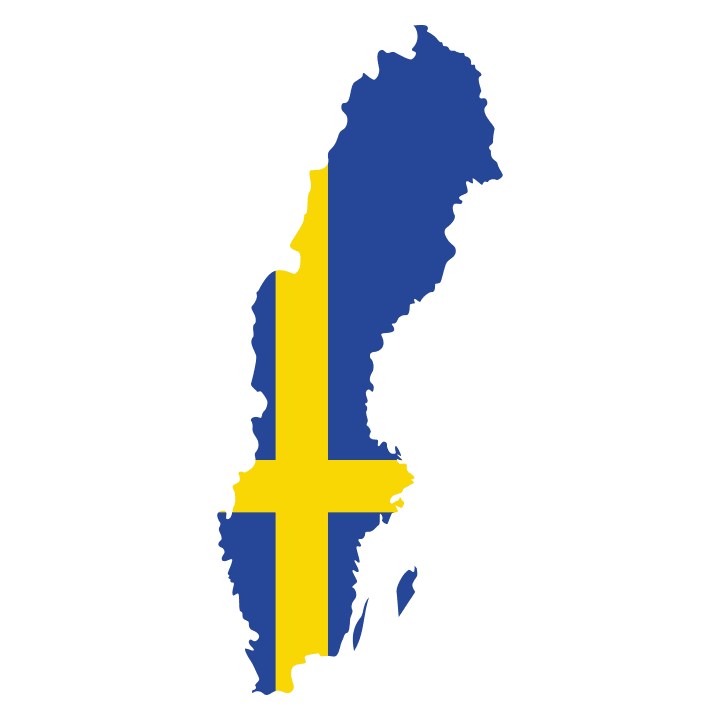 Sweden Map Camicia donna a maniche lunghe 0 image