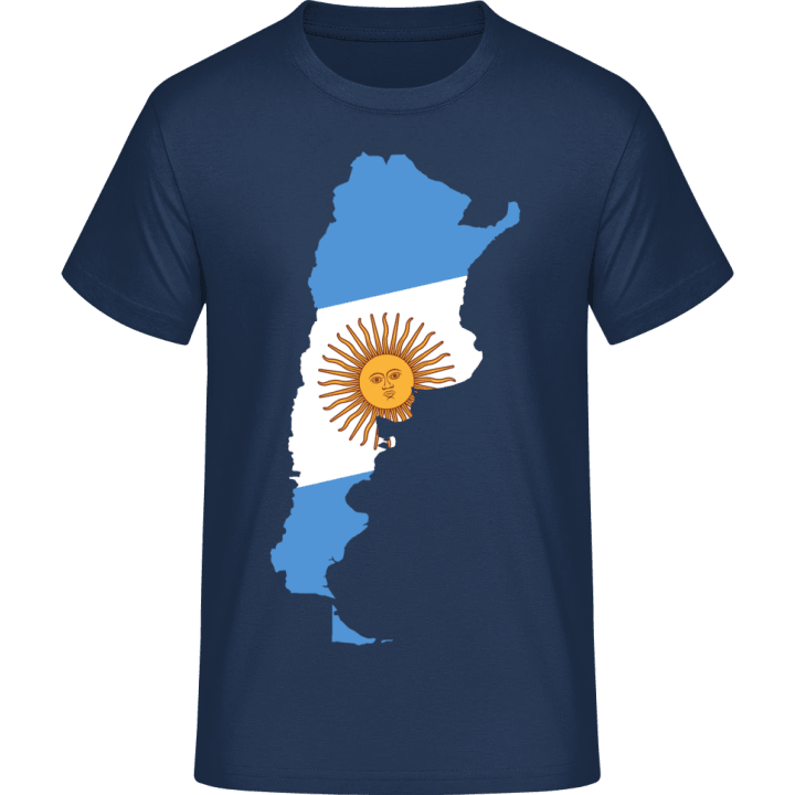 Argentina Map T-skjorte 0 image