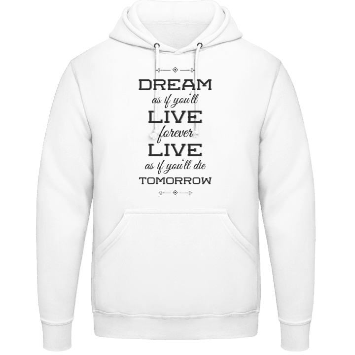 Live Forever Die Tomorrow Sudadera con capucha 0 image