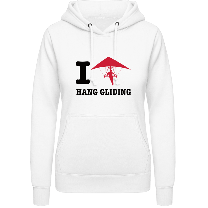 I Love Hang Gliding Vrouwen Hoodie contain pic