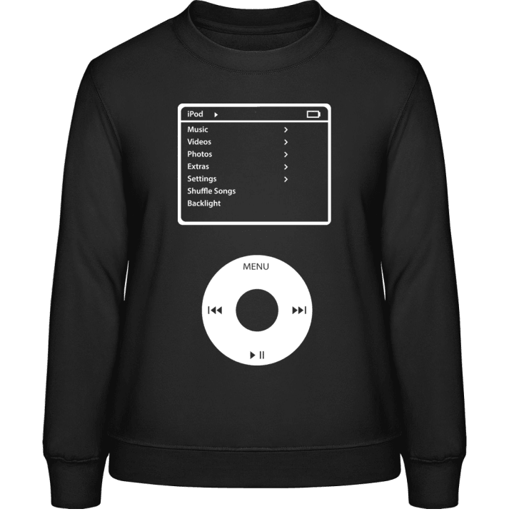 Music Selection Effect Sweatshirt för kvinnor contain pic