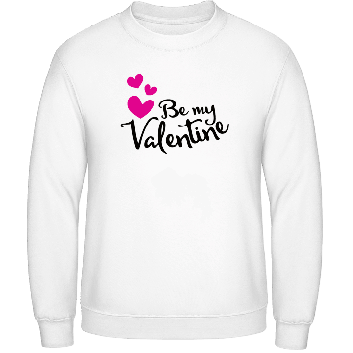 Be My Valentine Slogan Sweatshirt 0 image